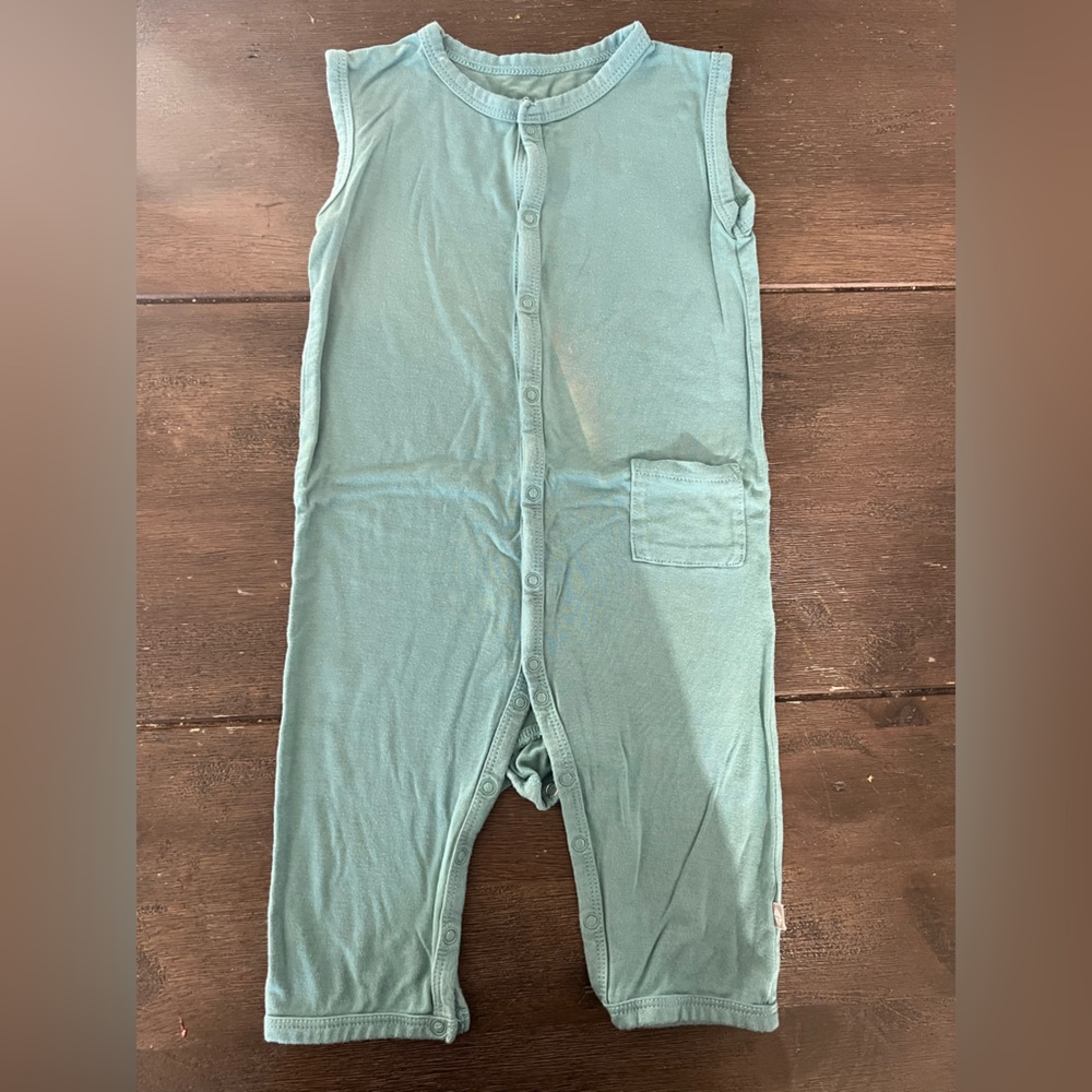 Kyte Baby Cove Sleeveless Snap Romper 18-24m